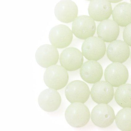 Jadeit luminous 8mm žltá (1ks)