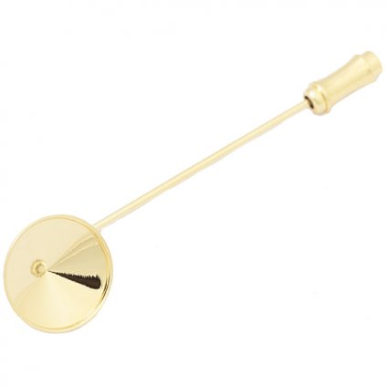 Klobúková ihlice Rivoli 12mm gold plating 24kt