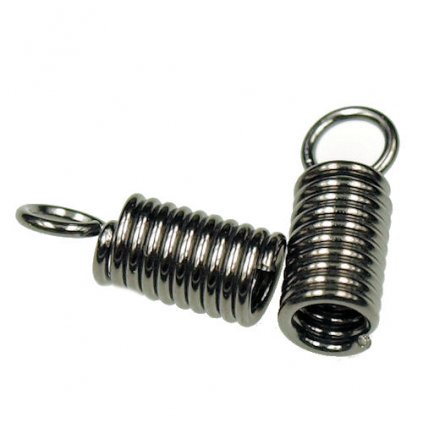 Koncovka na návlekový materiál 3mm antracit