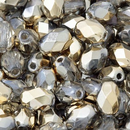 Korálik brúsený OLIVA 7 / 5mm crystal GSHA