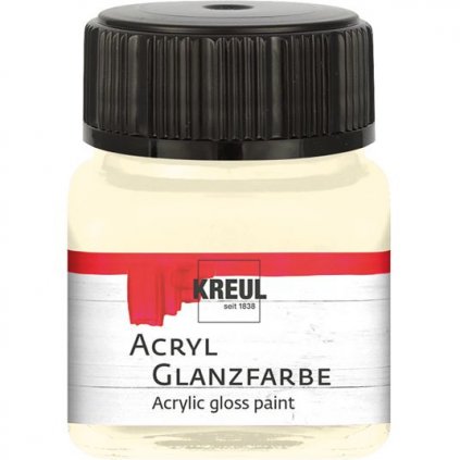 Akrylová farba KREUL 20ml lesklá béžová