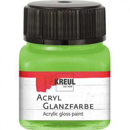 Akrylová farba KREUL 20ml lesklá májová zelená