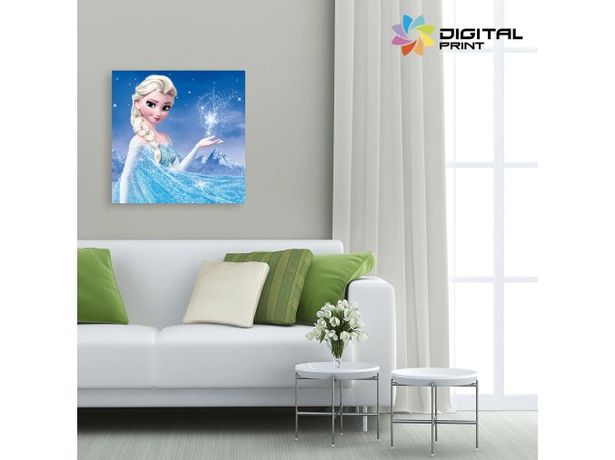 digitalny obraz na stenu frozen
