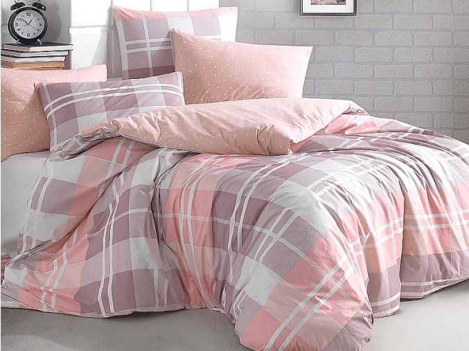 obliecky bavlnene ruzomberok slovenske ruza karo pink