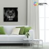 digitalny obraz na stenu akcia lion black