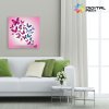 digitalny obraz na stenu akcia butterfly pink