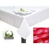 stolovy obrus bavlna ruzomberok ruza slovenske textil snow red