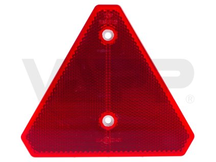 odrazovy trojuhelnik 143x125 mm s otvory