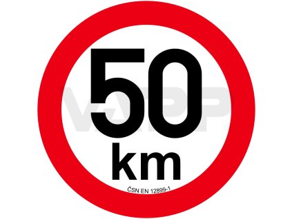 omezeni rychlosti 50 km retroreflexni pr 200 mm
