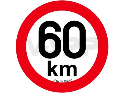 omezeni rychlosti 60 km retroreflexni pr 200 mm