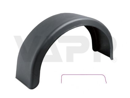 blatnik plast 13 200 mm domar cerny obly