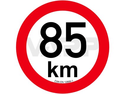 omezeni rychlosti 85 km retroreflexni pr 200 mm