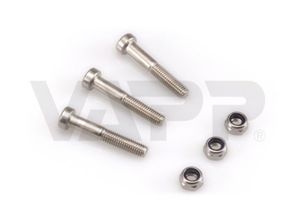 sada nerez sroubu pro uchyceni autozasuvky 3 ks 5x30 m5 samoj