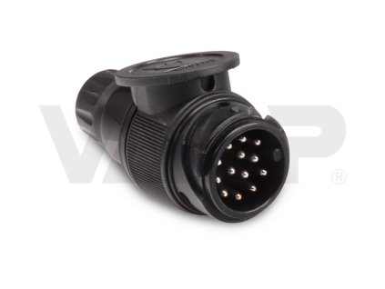 zastrcka vidlice 13 pol 12v plastova jaeger