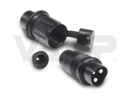 zastrcka vidlice 3 polova pro traktory a zem stroje 25a (1)