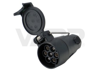 zasuvka 7 pol 12v kabelova tesat