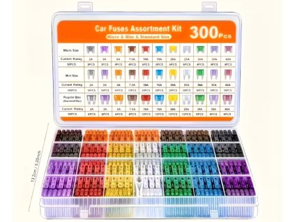 sada pojistek 300 ks