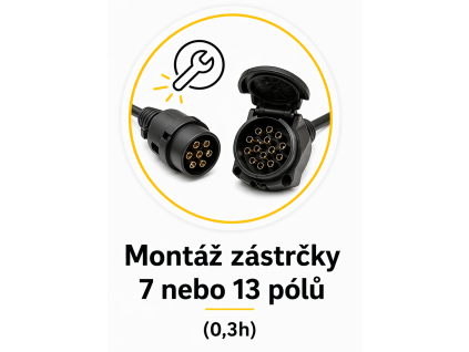montáž zástrčky