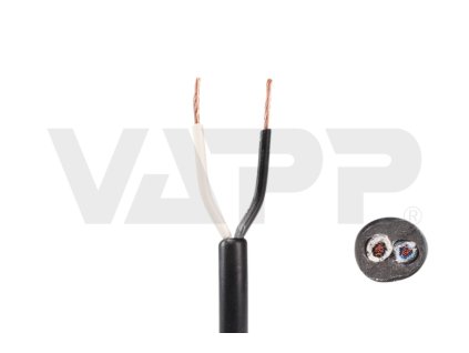 kabel 2x0 75 bila cerna metraz