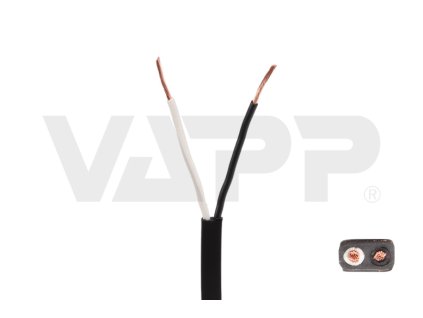 kabel 2x1 5 plochy 6 5x3 9 mm pro spojky qs150 jaeger snap in metraz