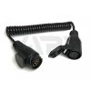 prodluzovaci kabel o delce 3 2 m spiralovy 1x zastrcka 1x zasuvka kabelova 13 pol 12v
