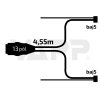 kabelaz 4 55 m 13 pol zastrcka s prednimi vyvody qs150 baj5 vapp