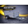 Agados AGA KIT M1 750 kg N1, Sklopný + nástavba bočnic