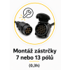 montáž zástrčky
