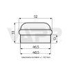 krytka naboje dora pr 46 5 48 5 mm (3)