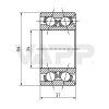 lozisko do bubnu al ko 2051 compact 64x34 h37 v setu original (1)