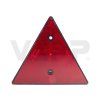 odrazovy trojuhelnik 158x138 mm s otvory