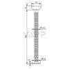 operna noha knott tl48 h 705 mm