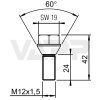 sroub kolovy m12x1 5x24 kuzelovy 8 8 (1)