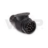 zastrcka vidlice 13 pol 12v plastova jaeger