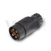 zastrcka vidlice 7 pol 12v dvouvyvodova tesat