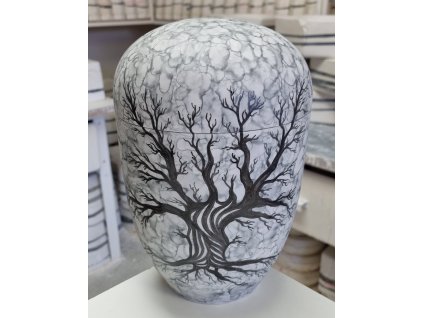 urna nebe listr strom