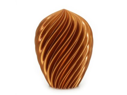 Ekologická Bio urna I Bronzová metalická barva - diagonální