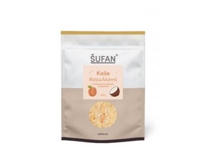 Meruňková kaše s kokosovým krémem a jogurtem