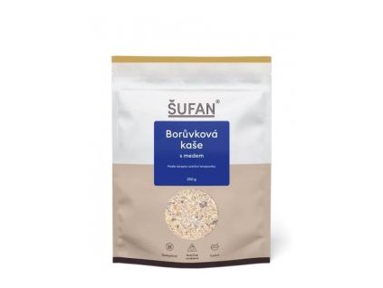 Borůvková kaše s medem