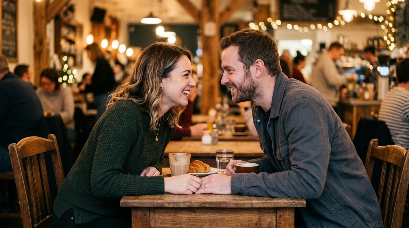 Small talk který vede k přitažlivosti — jak přejít od "jak se máš" k reálnému spojení