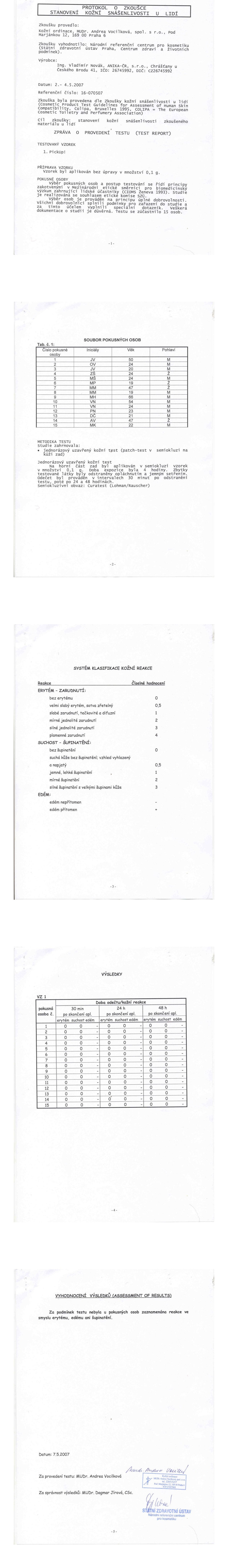 Kožní snášenlivost