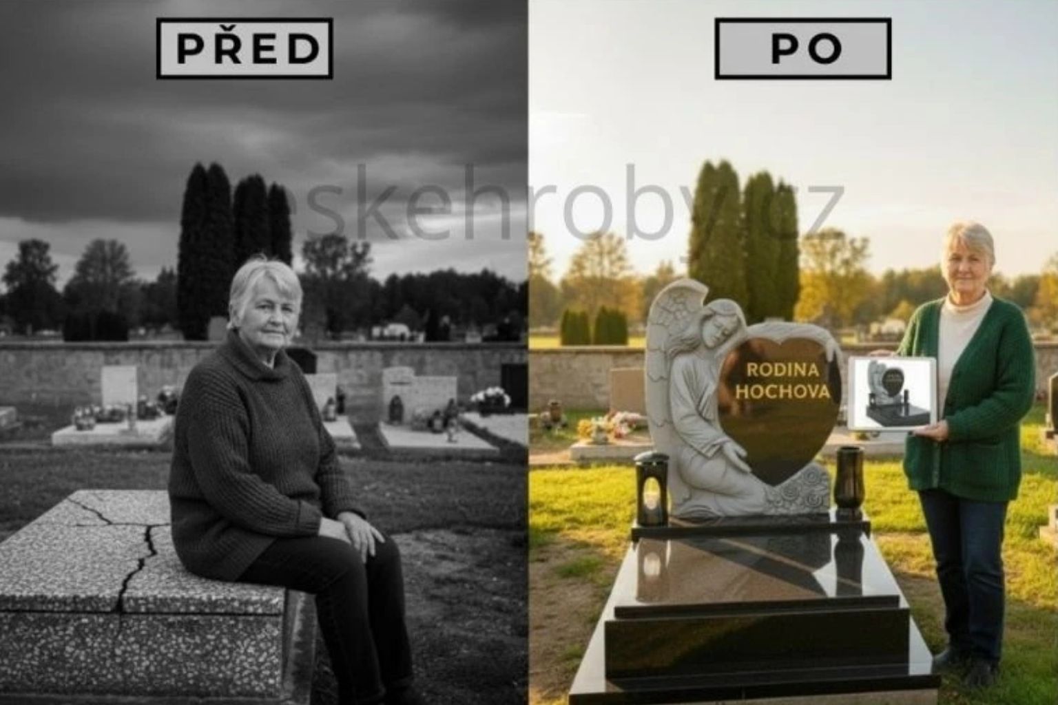 Než necháte vyrobit hrob, začněte návrhem