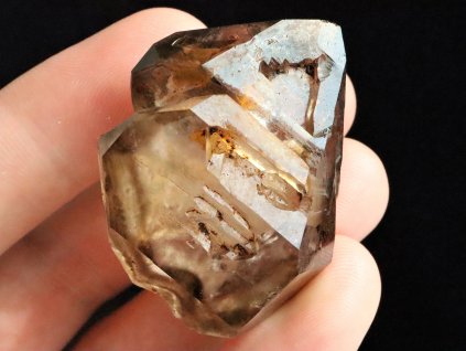 zahneda krystal oboustranny vyvinuty elestial dar andelu rust mistrovsky krystal obrazky 1