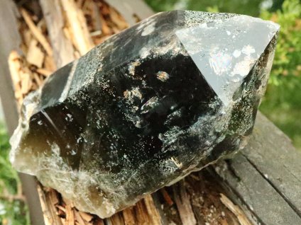 morion mistrovsky krystal pravy cesky kamen cerna zahneda obrazky 1