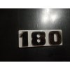 Tabulka ČZ "180" typový štítek - šedá