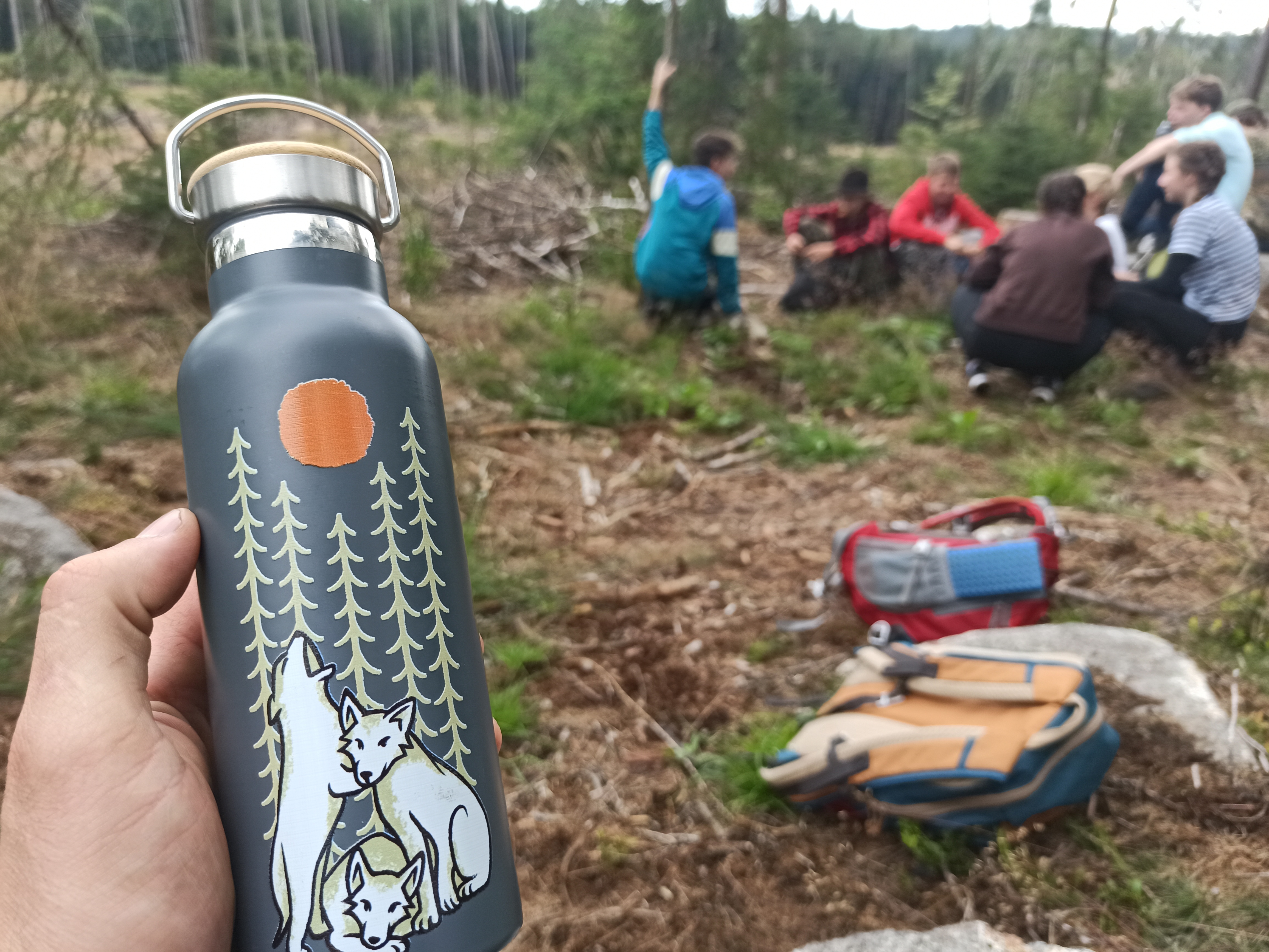 WOLFIE na táboře Junior Ranger