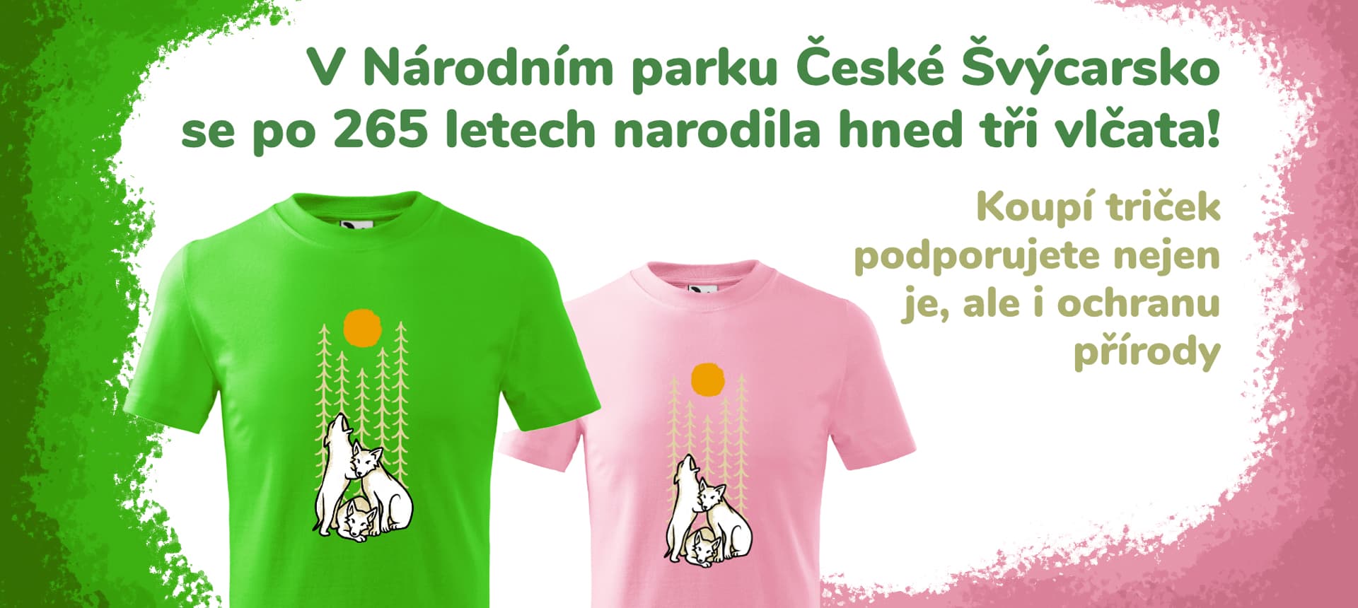 dětské tričko Wolfie