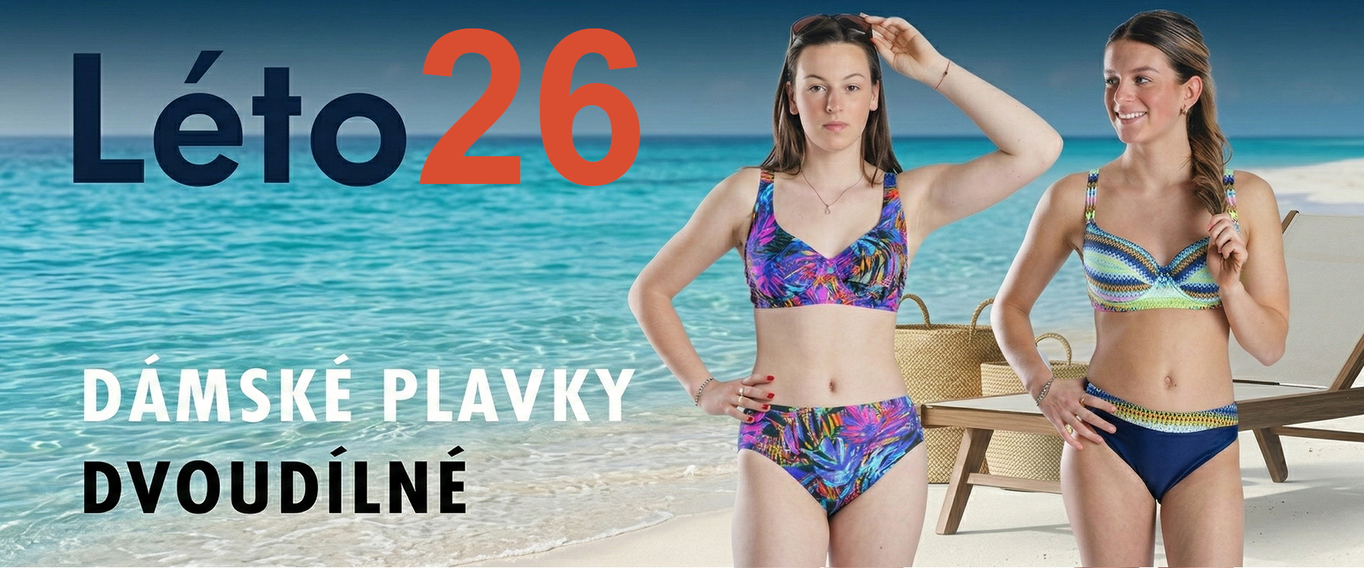 Dámské dvoudílné plavky