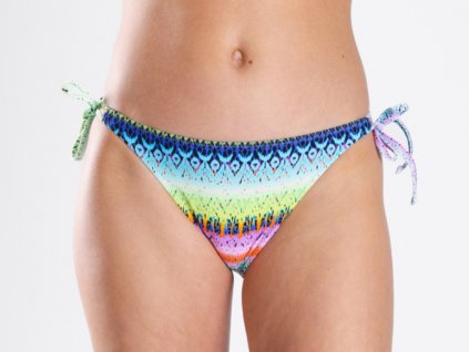 Spodní díl plavek  s tyrkysovým vzorem (na šňůrku)