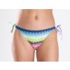 Spodní díl plavek  s tyrkysovým vzorem (na šňůrku)